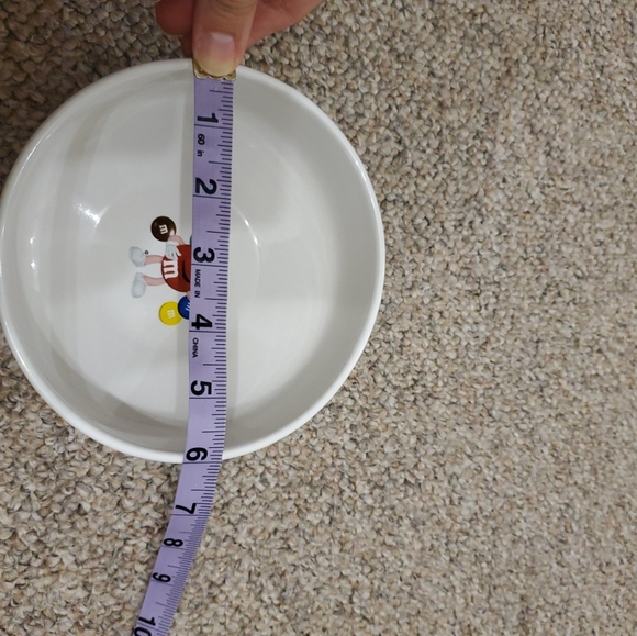 Vintage 2004 Rare M&M Candy Dish/Cereal Bowl - Picture 7 of 8